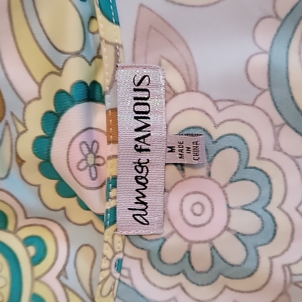 Almost Famous "Want it Wear it Love it" Girls Out Night Dress 💚💛 - Picture 7 of 7